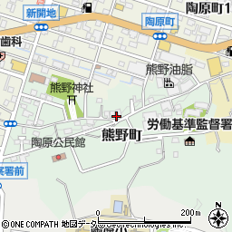 愛知県瀬戸市熊野町66周辺の地図