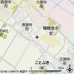 滋賀県彦根市上西川町495周辺の地図