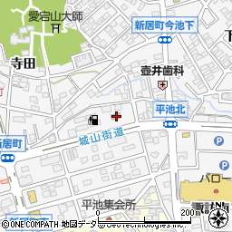セブンイレブン尾張旭新居町店周辺の地図