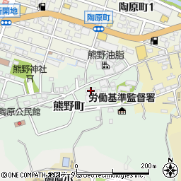 愛知県瀬戸市熊野町52周辺の地図