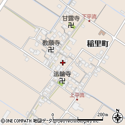 滋賀県彦根市稲里町1724周辺の地図