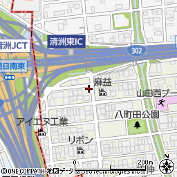 愛知県名古屋市西区長先町255周辺の地図