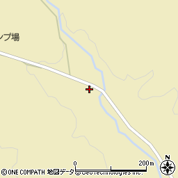 岡山県真庭郡新庄村3249周辺の地図