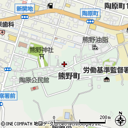 愛知県瀬戸市熊野町68周辺の地図