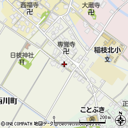 滋賀県彦根市上西川町480周辺の地図