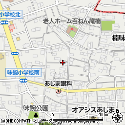 愛知県名古屋市北区楠味鋺3丁目1640周辺の地図