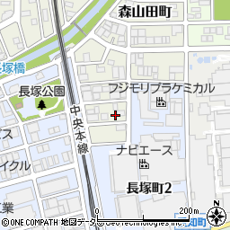 愛知県春日井市森山田町104-4周辺の地図