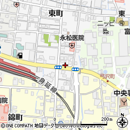 ほけんの窓口　富士宮店周辺の地図