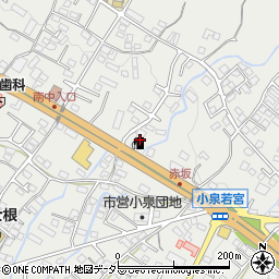 駿河石油株式会社　セルフ富士宮店周辺の地図
