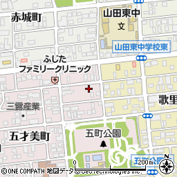 愛知県名古屋市西区五才美町264周辺の地図