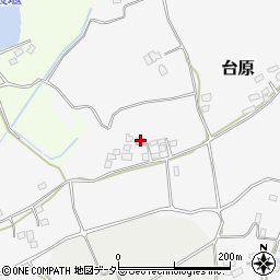 千葉県富津市台原228周辺の地図