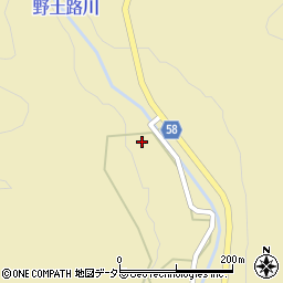 岡山県真庭郡新庄村4601周辺の地図