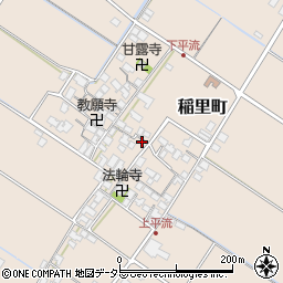 滋賀県彦根市稲里町1344周辺の地図