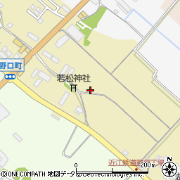 滋賀県彦根市野口町253周辺の地図