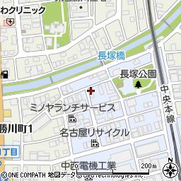 愛知県春日井市長塚町1丁目11周辺の地図