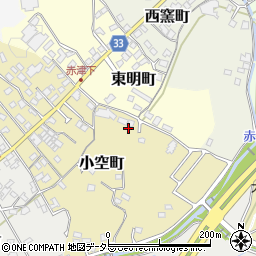 愛知県瀬戸市小空町73周辺の地図