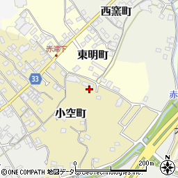 愛知県瀬戸市小空町73周辺の地図