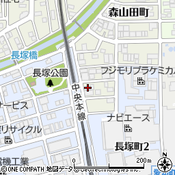 愛知県春日井市森山田町97周辺の地図