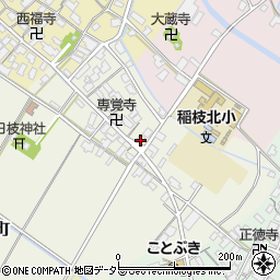 滋賀県彦根市上西川町491周辺の地図