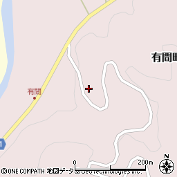 愛知県豊田市有間町山本周辺の地図
