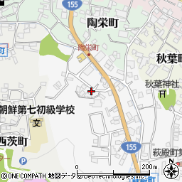愛知県瀬戸市東茨町86周辺の地図