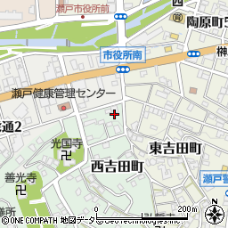 愛知県瀬戸市西吉田町3-4周辺の地図