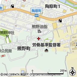 愛知県瀬戸市熊野町38周辺の地図