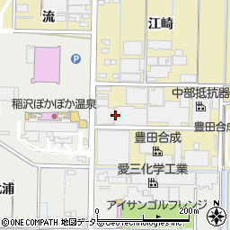 富士工器株式会社　稲沢工場周辺の地図