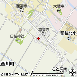 滋賀県彦根市上西川町474周辺の地図