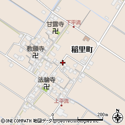 滋賀県彦根市稲里町1346周辺の地図