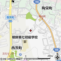 愛知県瀬戸市東茨町54周辺の地図