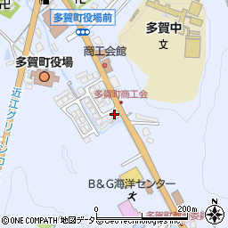 滋賀県犬上郡多賀町多賀235-19周辺の地図