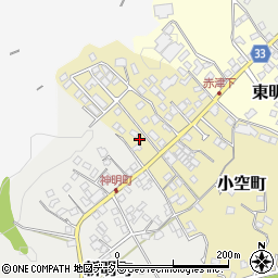 愛知県瀬戸市小空町158周辺の地図