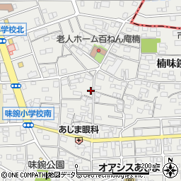 愛知県名古屋市北区楠味鋺3丁目1635周辺の地図