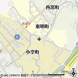 愛知県瀬戸市小空町74周辺の地図