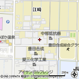 愛知県稲沢市北島町西之町20周辺の地図