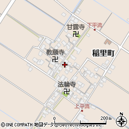 滋賀県彦根市稲里町1696周辺の地図