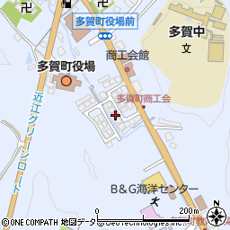 滋賀県犬上郡多賀町多賀235-24周辺の地図