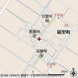 滋賀県彦根市稲里町1697周辺の地図