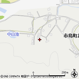 兵庫県丹波市市島町北岡本301周辺の地図