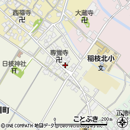 滋賀県彦根市上西川町489周辺の地図