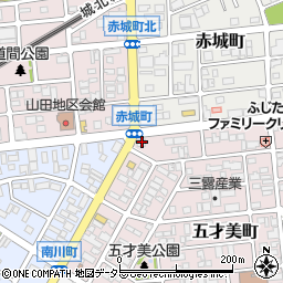 愛知県名古屋市西区五才美町19周辺の地図