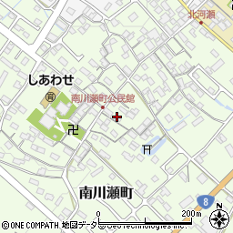 滋賀県彦根市南川瀬町1100周辺の地図