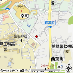 愛知県瀬戸市西茨町99周辺の地図