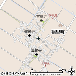 滋賀県彦根市稲里町1694周辺の地図