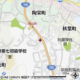 愛知県瀬戸市東茨町33周辺の地図