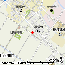 滋賀県彦根市上西川町473周辺の地図