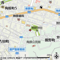 愛知県瀬戸市熊野町80周辺の地図