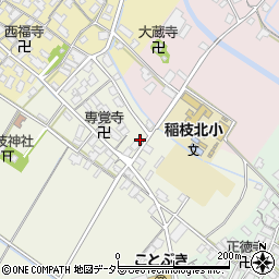 滋賀県彦根市上西川町446周辺の地図