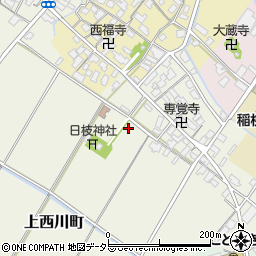 滋賀県彦根市上西川町262周辺の地図